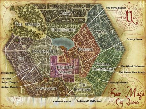 Fantasy City Map Tabletop Rpg Maps Pathfinder Maps