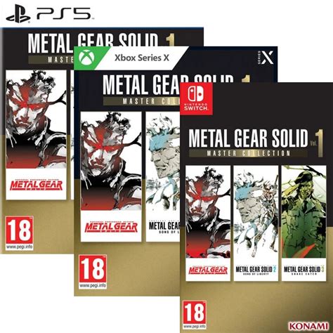 Bon Plan Metal Gear Solid Master Collection Volume 1 Sur PS5 Switch Et