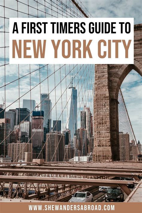The Ultimate Nyc Travel Guide For First Timers Nyc Travel Guide New