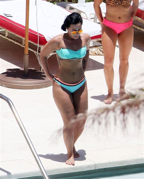 Demi Lovato Bikini Candids Miami Beach Celebmafia