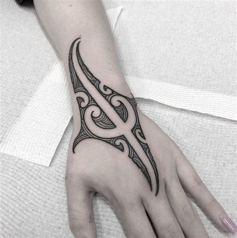 Maori Ta Moko By Manawa Tapu Tribal Hand Tattoos Polynesian Tattoos