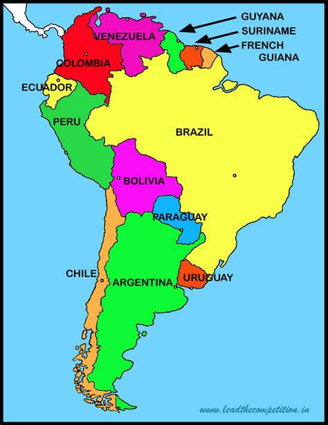 Capitals Of South American Countries