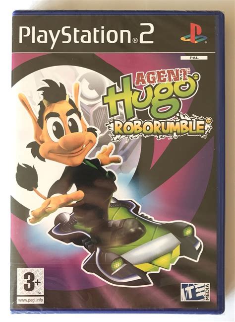 Ps2 Agente Hugo Roborumble 2006 Reino Unido Pal Totalmente Nuevo Y