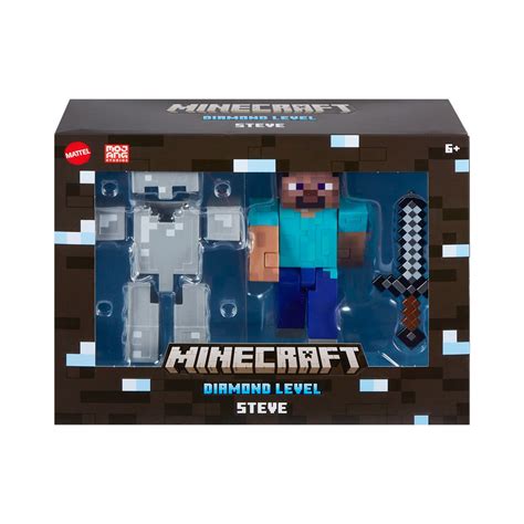 Minecraft Diamond Level Steve Action Figure