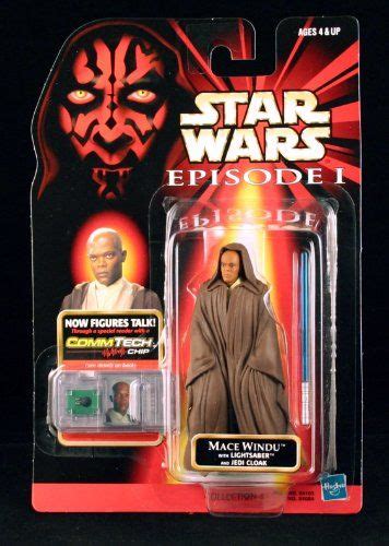 Dolls And Action Figures Toys And Games Jedi Cloak 375 Inches Mace Windu