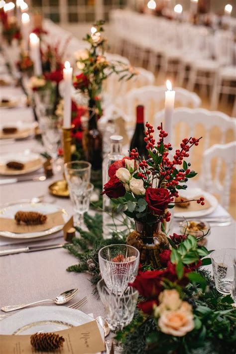 85 Awesome Christmas Wedding Centerpieces Edible And Not Only