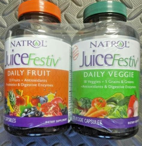 Natrol Juicefestiv Daily Fruit And Veggie 240 India Ubuy