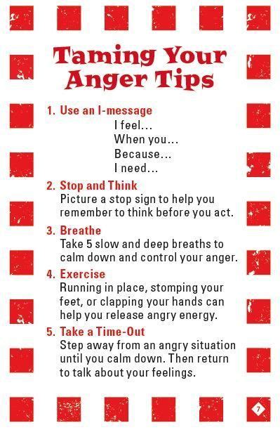 Stress Management Taming Your Anger Tips How To Control Anger