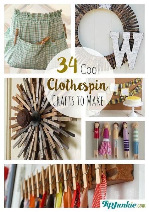 Cool Clothespin Crafts To Make  Share Your Craft