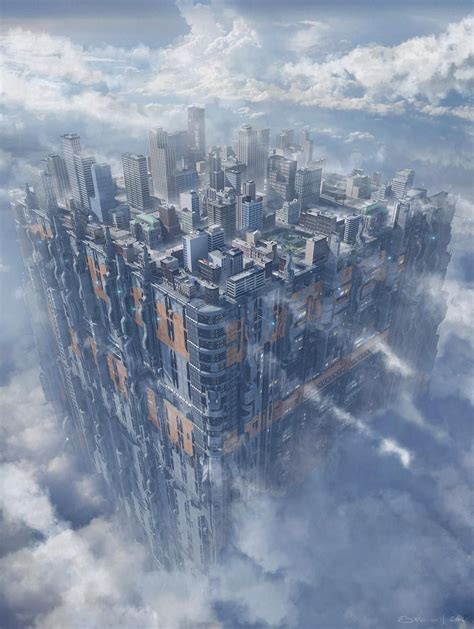 The Block By Stonemason Fantasy City Fantasy Places Sci Fi Fantasy