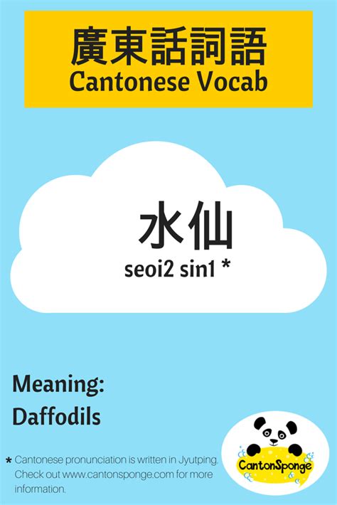 Cantonsponge Cantonese Language Learning Cantonese Language Vocab