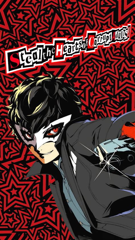 Akira Kurusu Joker Anime Games Joker Persona 5 HD Phone Wallpaper