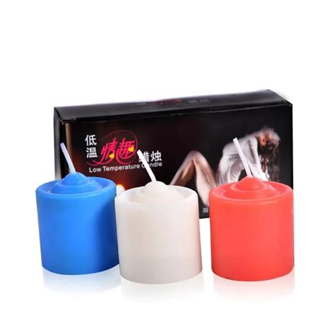 3pcs lot low temperature candles bdsm bed restraint sex toy adult massage candle for women men