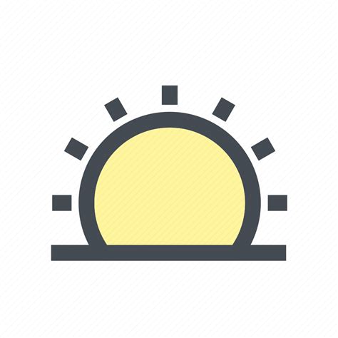 Cloud Morning Weather Icon Download On Iconfinder