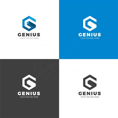 Genius Creative Logo Design Template 001747 Template Catalog
