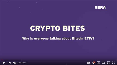 What S Up With The Bitcoin Etf Abra