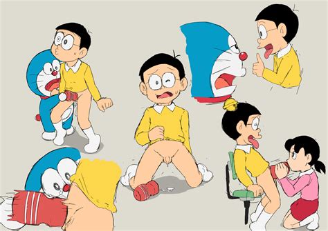 Rule 34 Balls Blue Body Blue Skin Cum Doraemon Doraemon Character