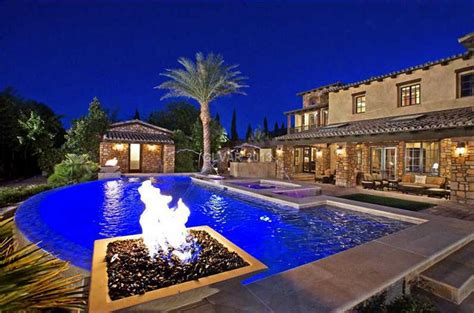 59 Million Stone Mansion In Las Vegas Nv Homes Of The Rich