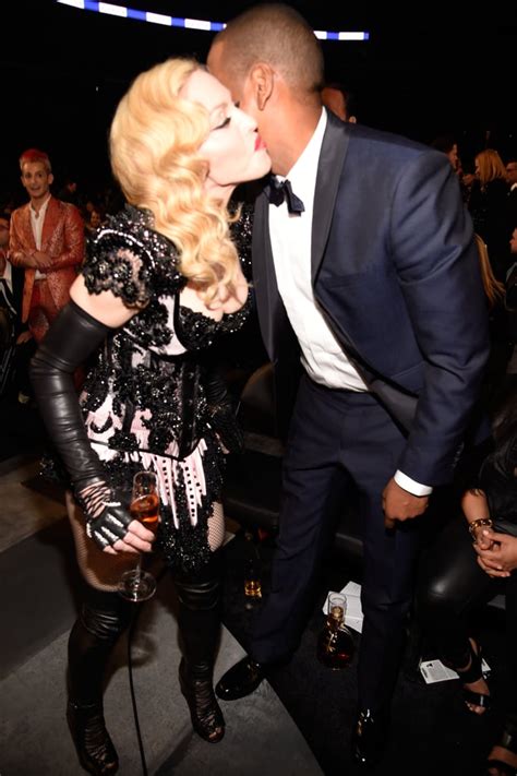 Madonna And Jay Z Best Celebrity Pictures At The Grammys 2015 Popsugar Celebrity Photo 15