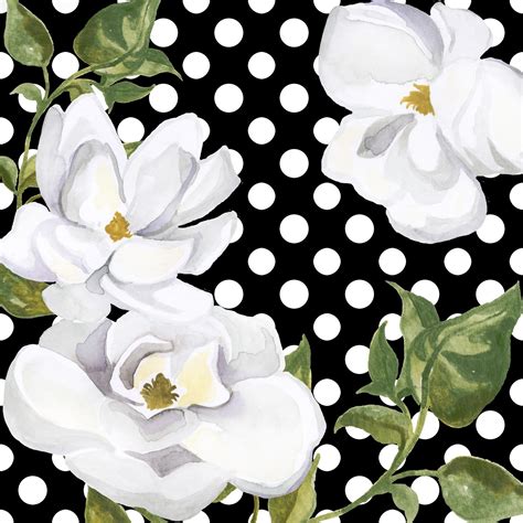 Doodlecraft Free Black And White Floral Background Patterns