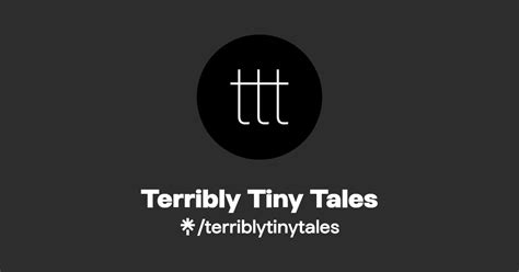 Terribly Tiny Tales Instagram Linktree