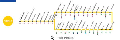 Circle Line London Map Timetable Service Status Tourist Info