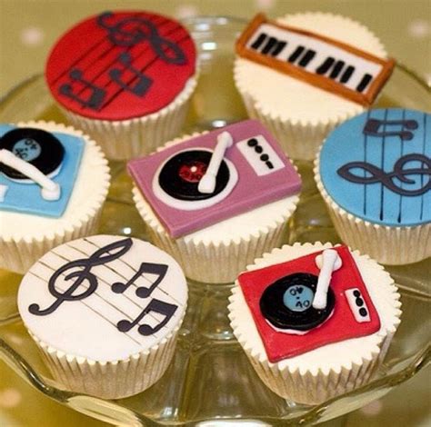 Musical Themed Cupcakes Music Cupcakes Music Cake Eat Cupcakes