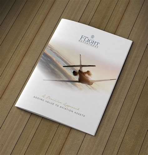 The Flight Department Multipage Brochure Brochure Design And Printing