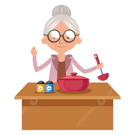 Grandma Cooking Cartoon Telegraph