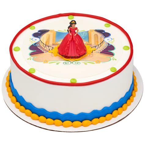 Princess Elena Of Avalor Deco Cake Edible Birthday Unleavened Disc 20
