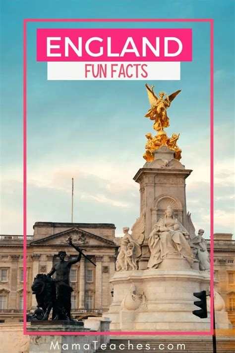 Fun Facts About England Mama Teaches