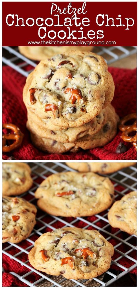 In a large bowl, combine the sugar and salt with 1 cup warm water. Pretzel Chocolate Chip Cookies | The Kitchen is My Playground