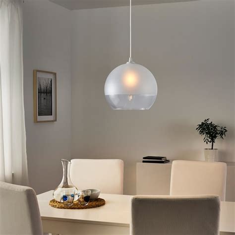 Jakobsbyn Pendant Lamp Shade Frosted Glass 30 Cm Ikea