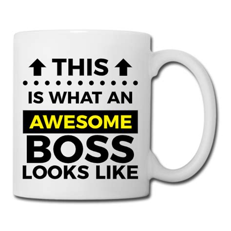 Crazy Print הדפסה על כוס This Is What An Awesome Boss Looks Like