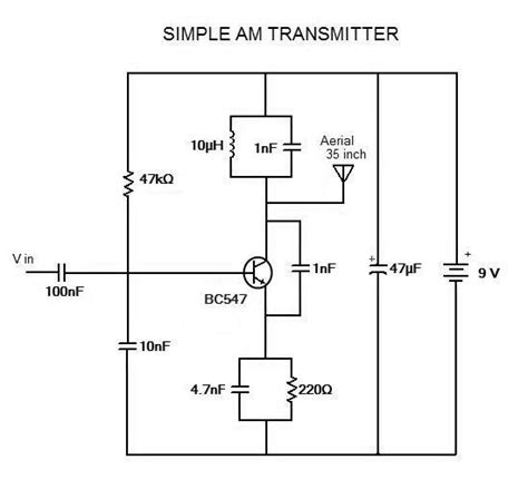 Relays Circuits Am Mini Transmitter Module