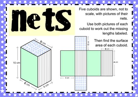 Nets Of Cube And Cuboid Worksheet Worksheet Identifying Nets For A