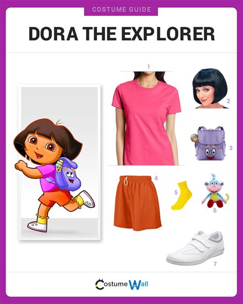 Dress Like Dora The Explorer Dora Costume Dora Halloween Costume