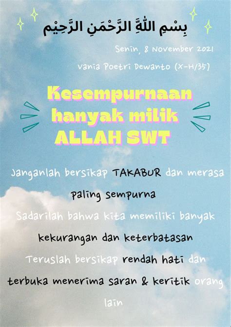 Quotes Takabur Allah