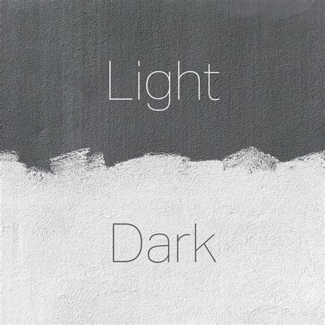 Contrasting Light And Dark Via Text Light In The Dark Dark Light