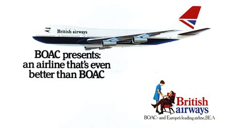 A History Of British Airways Advertising Part 1 London Air Travel