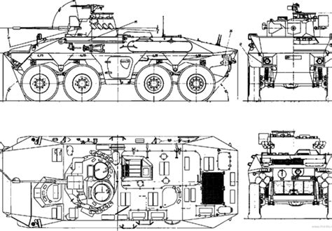 Tank Spahpanzer Luchs Drawings Dimensions Pictures Download