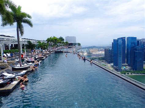 splurging at marina bay sands the world s largest infinity pool