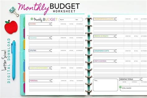 Facebook always sets your bid for you, but does so in alignment with your bid strategy. Budget Worksheet di 2020 (Dengan gambar)