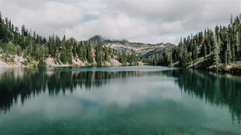 Blue Lake Washington State Photograph By Bella B Photography Fine