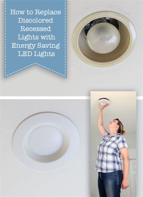How To Update Ugly Recessed Can Lights With Energy