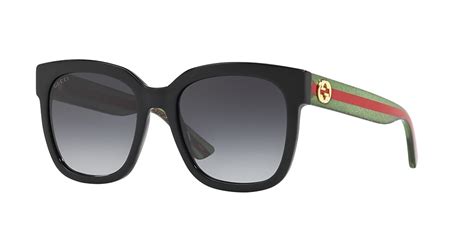 gucci gg0034sn 54 grey and black sunglasses sunglass hut united kingdom
