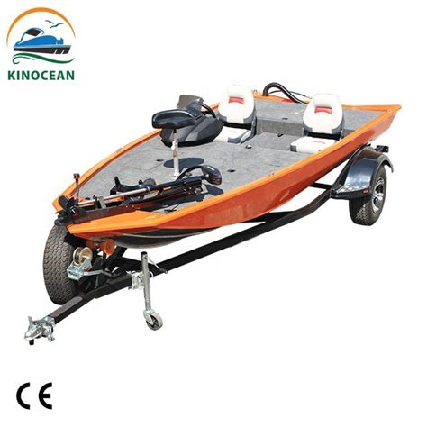 Kinocean Ce Certificate 16ft Aluminum Fishing Vessel Speed Bass Boat
