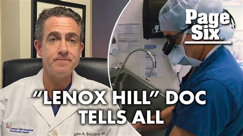 Neurosurgeon Discusses Lenox Hill Docu Series Page Six Celebrity