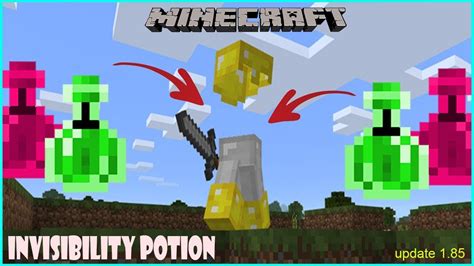 If quaffed by a monster, it becomes permanently invisible (unless it is wearing a mummy wrapping). Minecraft Tutorial: How To Make An Invisibility Potion ...
