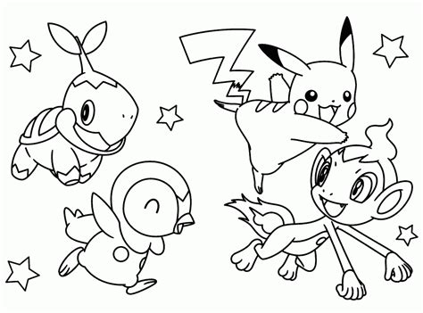 Pokemon Starters Coloring Pages Printable Coloringpages2019